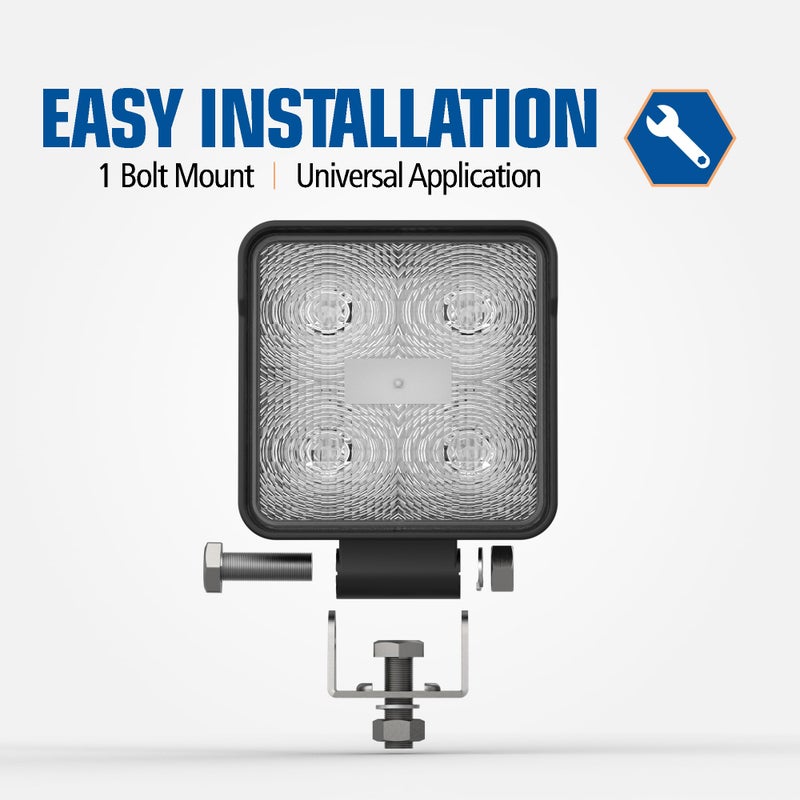 ECCO E92007 Square Flood Beam Work lamp - Image 3